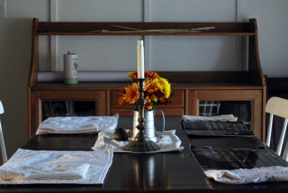 clean table