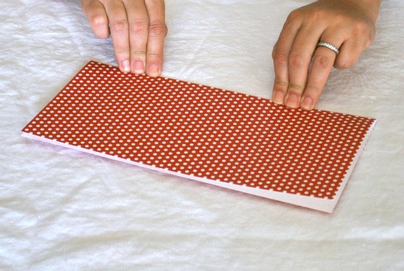 Step 1, fold