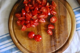 Texas Caviar, Chopped Tomatoes