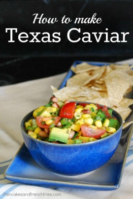Texas Caviar via Pancakes & French Fries