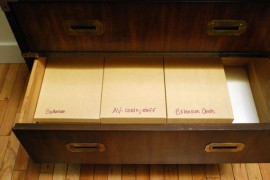 Drawers, 5