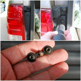 Tail Light Bulb Collage